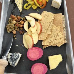 Indian Ladder Farms Cidery & Brewery - $25 dollars is a rip off for this "cheese board"