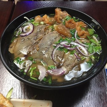 Noodle Pot - Beef slices & tendons noodle soup - Chinese Near Me - Las Vegas, Nevada