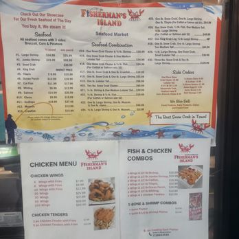 Fisherman's Island - a menu for fish and chicken - Seafood Markets Near Me - Chicago, Illinois Fisherman's Island - a menu for fish and chicken - Seafood Markets Near Me - Chicago, Illinois