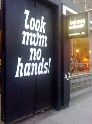 Look mum no hands! by null