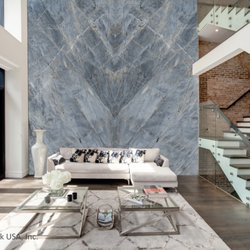Stone Park USA - One of the exotic and rare stones we carry, this Ijen Blue quartzite is suitable for both indoor and outdoor surfaces.