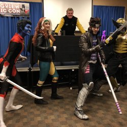 Maude Cobb Convention Center - 6/1/19. Saturday. 2019 Longview Comic Con. Voice actor Cathal (Cal) Dodd. Wolverine/Logan. X-Men: The Animated Series. Main Stage Panel.