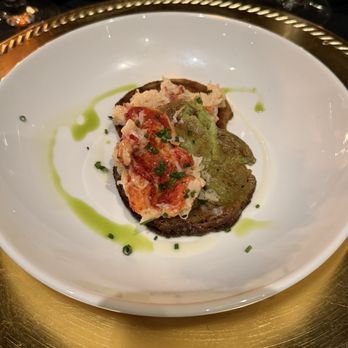 Chart House - Lobster was perfect on this avocado blinis - Seafood Near Me - Dana Point, California