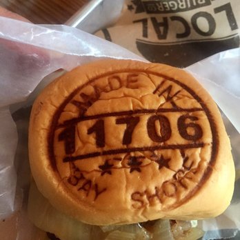 Local Burger - Love how they brand the burgers! - Burgers Near Me - Bay Shore, New York Local Burger - Love how they brand the burgers! - Burgers Near Me - Bay Shore, New York