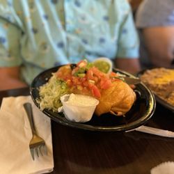The Mexico Cafe - Deluxe Chimichanga