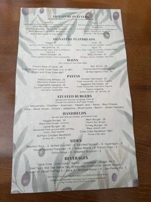 Menu photo 1 Olive On Main Laurel, MD