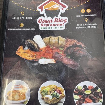 Casa Rios - Menu - Mexican Near Me - Inglewood, California Casa Rios - Menu - Mexican Near Me - Inglewood, California