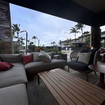 Courtyard by Marriott Oahu North Shore - Patio area for lounging - Hotels Near Me - Laie, Hawaii