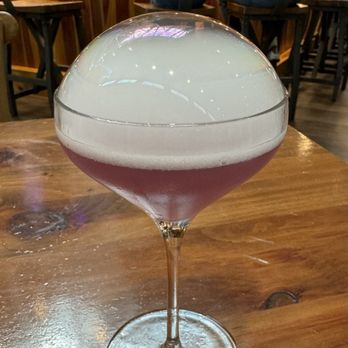 Hook & Barrel - TWILIGHT MIST Nippitaty Aurora Gin, CAnE Southside, lemon, mint, simple syrup - Seafood Near Me - Myrtle Beach, South Carolina
