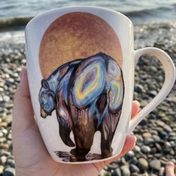 White Rock Museum and Archives - Indigenous art (mug)