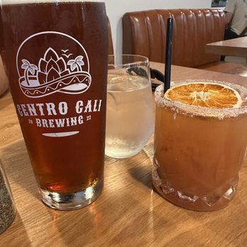 Centro Cali Brewing - Beer and guava fruit margarita - Breweries Near Me - Bakersfield, California