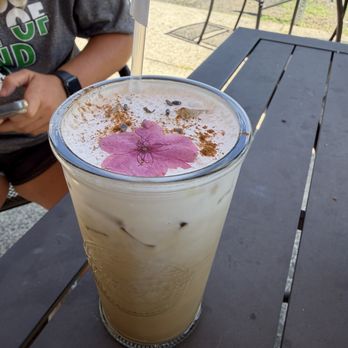 Profile Coffee & Roasters - Iced Honeysuckle latte - Coffee & Tea Near Me - Elysburg, Pennsylvania Profile Coffee & Roasters - Iced Honeysuckle latte - Coffee & Tea Near Me - Elysburg, Pennsylvania