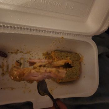 Lima Coffee Shop - This much chicken in a $8 tamale. - Peruvian Near Me - Woodbridge, Virginia