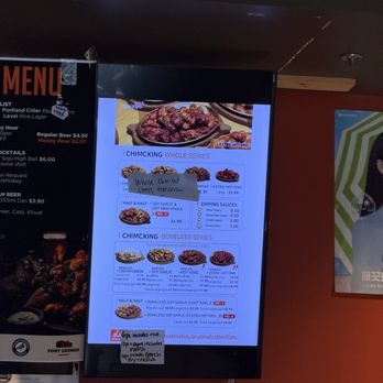 Chimcking - Menu - Chicken Wings Near Me - Portland, Oregon Chimcking - Menu - Chicken Wings Near Me - Portland, Oregon