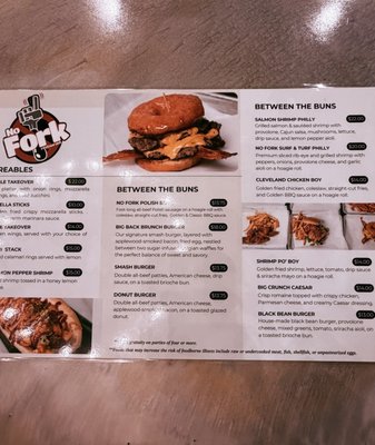 Menu photo 1 No Fork Beachwood, OH