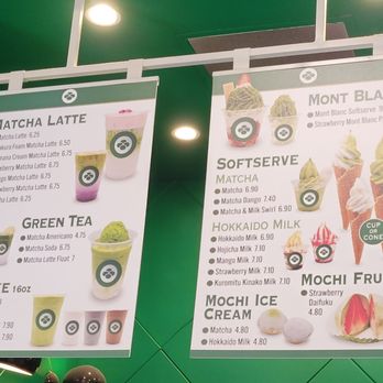 Matcha Ren - Menu - June 2026 - Ice Cream & Frozen Yogurt Near Me - Arcadia, California