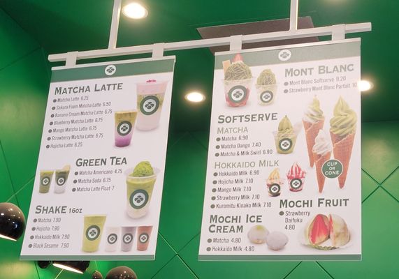 Menu photo 1 Matcha Ren Arcadia, CA