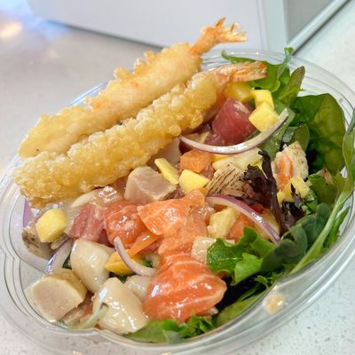 Poke Poku Hawaiian Poke Bar at Rainbow Boulevard by null