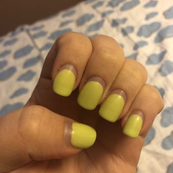 Allure Nail Bar - Another view of the 3.5 week mani, grown out but completely intact. - Nail Salons Near Me - Mississauga, Ontario Allure Nail Bar - Another view of the 3.5 week mani, grown out but completely intact. - Nail Salons Near Me - Mississauga, Ontario