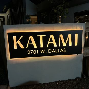 Katami - Entrance Sign - Sushi Bars Near Me - Houston, Texas Katami - Entrance Sign - Sushi Bars Near Me - Houston, Texas