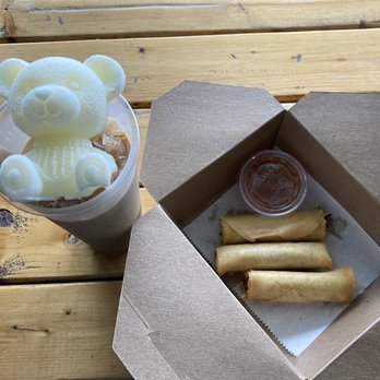 Leafy - Vegan spring rolls, Vietnamese coffee with milk bear - Asian Fusion Near Me - Pembroke Pines, Florida Leafy - Vegan spring rolls, Vietnamese coffee with milk bear - Asian Fusion Near Me - Pembroke Pines, Florida