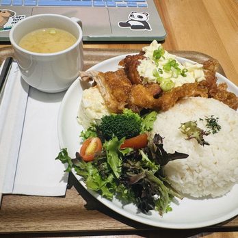 Nana’s Green Tea - Chicken Nanban Rice Plate - Japanese Near Me - Seattle, Washington