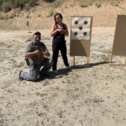 Fun pose with instructor Alex