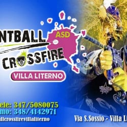 PaintBall Crossfire - Logo e numeri utili.
Sono pure su facebook https://www.facebook.com/paintballcrossfire.villaliterno?fref=ts