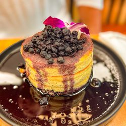 J'ouvert Caribbean Kitchen & Bar - Hennesssy Blueberry Lemon Pancakes