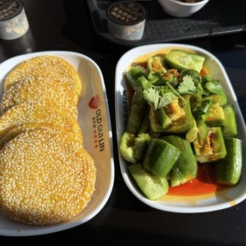 Old Gui Lin - Pumpkin cakes & cucumber salad - Chinese Near Me - Fremont, California