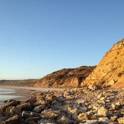 Port Willunga Beach - Tide comes in quickly in the evening!