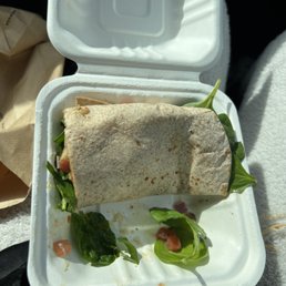Spinach Veggie Wrap