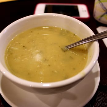 Garlic Crush - Cup of lentil soup. - Mediterranean Near Me - Bellevue, Washington