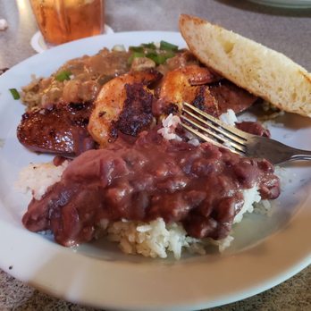 BB's Tex-Orleans - Yummy, and only half of the French quarter plate. - Seafood Near Me - Cypress, Texas BB's Tex-Orleans - Yummy, and only half of the French quarter plate. - Seafood Near Me - Cypress, Texas