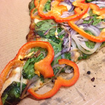 Za Cart Pizza - Spinach, onions, and bell peppers. - Food Trucks Near Me - Eugene, Oregon