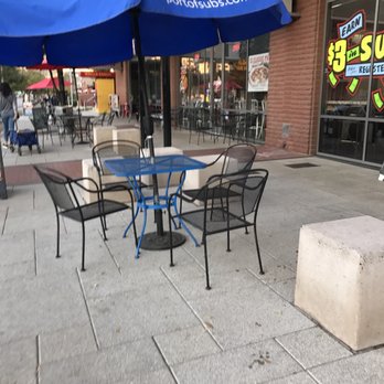 Port of Subs - tables and umbrellas on a sidewalk - Sandwiches Near Me - Tempe, Arizona Port of Subs - tables and umbrellas on a sidewalk - Sandwiches Near Me - Tempe, Arizona