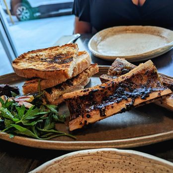 Esther's Kitchen - Tarragon Bruleed Bone Marrow. It's like steak. But more decadent. - Italian Near Me - Las Vegas, Nevada
