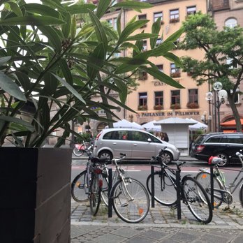Sangam - View from outdoor seating - Indian Near Me - Nuremberg, BY