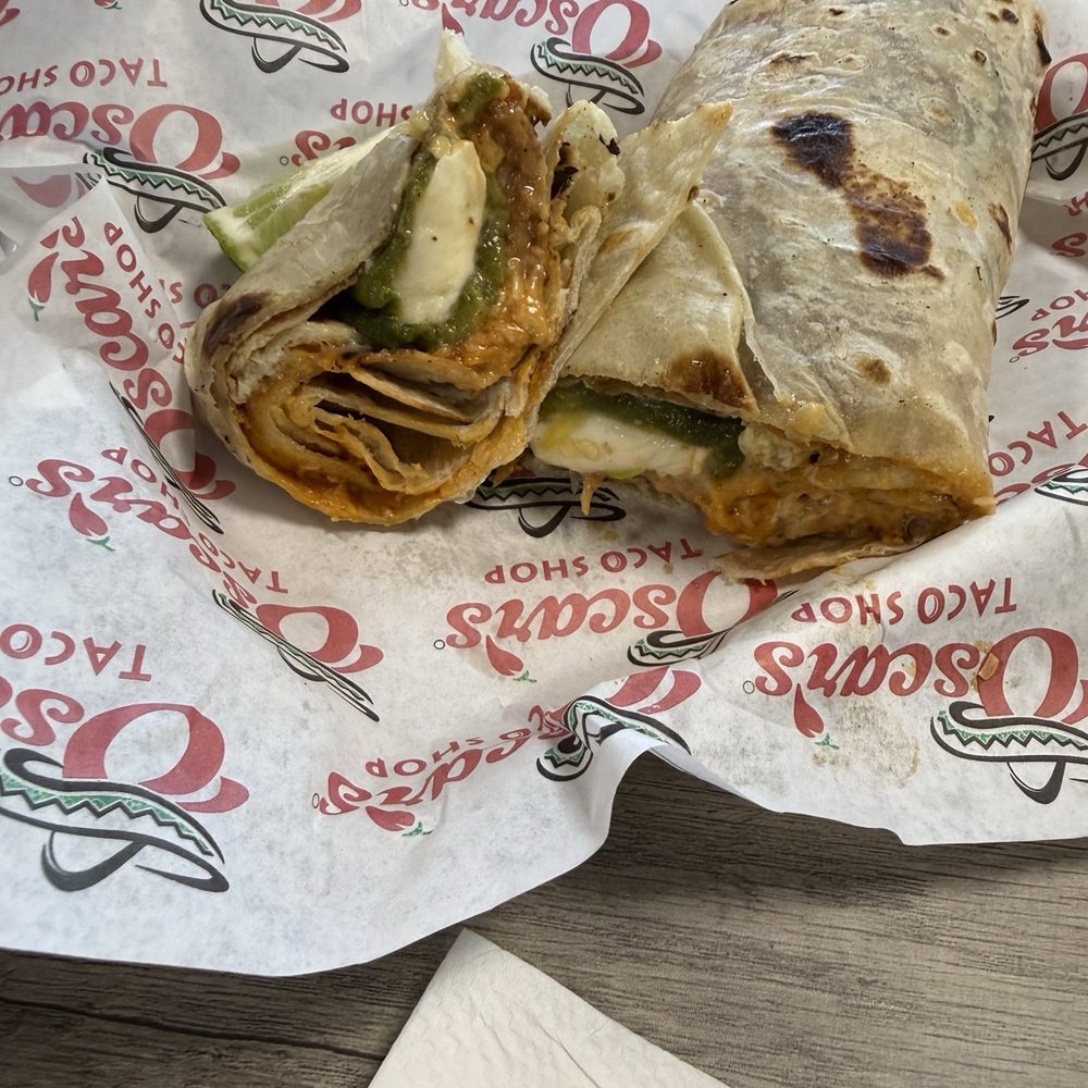 Oscar's Taco Shop - Chile Relleno Burrito - Mexican Near Me - Phoenix, Arizona