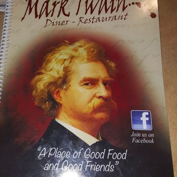 Mark Twain Diner Restaurant - Menu book! - Diners Near Me - Union, New Jersey