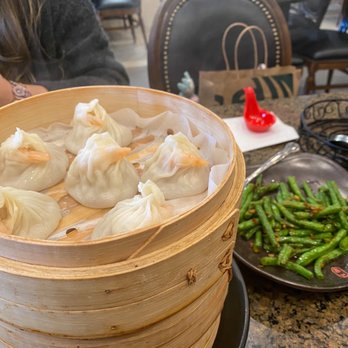 Brochette Dumpling - 1. Special House Pork Xiao Long Bao () (6 pcs) 3. Shrimp Xiao Long Bao () (6 pcs) 4. Numb & Spicy Pork Xiao Long Bao () (6 pcs) - Dim Sum Near Me - San Francisco, California