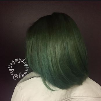 Hair Philosophy - Green bob - Hair Stylists Near Me - Hayward, California