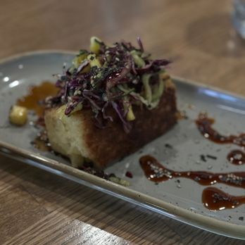 Gather - Crispy rice - New American Near Me - Omaha, Nebraska Gather - Crispy rice - New American Near Me - Omaha, Nebraska