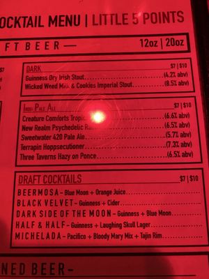 Menu photo 5 Vortex Bar & Grill Atlanta, GA