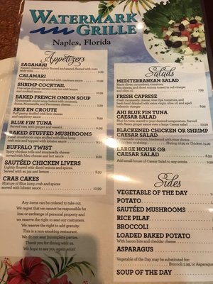 Menu photo 6 Watermark Grille Naples, FL Menu photo 6 Watermark Grille Naples, FL