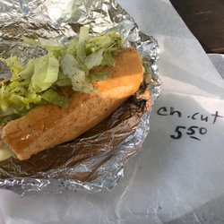 Sonny's Market - Chicken cutlet is chopped up in pieces. It is NOT  1 piece which was different than most cc grinders I have had.