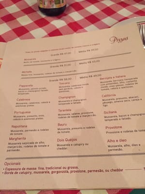 Menu photo 1 Papparella Florianópolis, SC