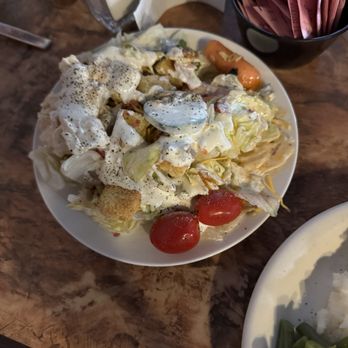 Bunkhouse - Salad from the salad bar!! - Beer Gardens Near Me - Valentine, Nebraska