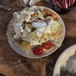 Bunkhouse - Salad from the salad bar!!