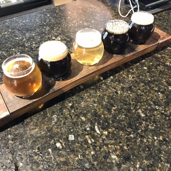 B-52 Brewing Co - Now that's a beautiful flight - Breweries Near Me - Conroe, Texas